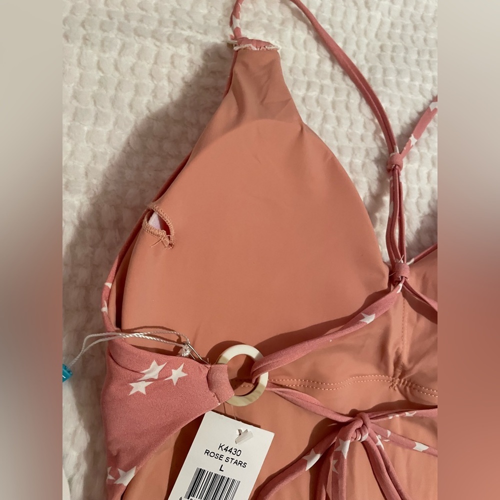 WET Swimwear | Aria One Piece Swimsuit in Rose Stars | Women’s Swimsuit | NWT - Picture 10 of 16